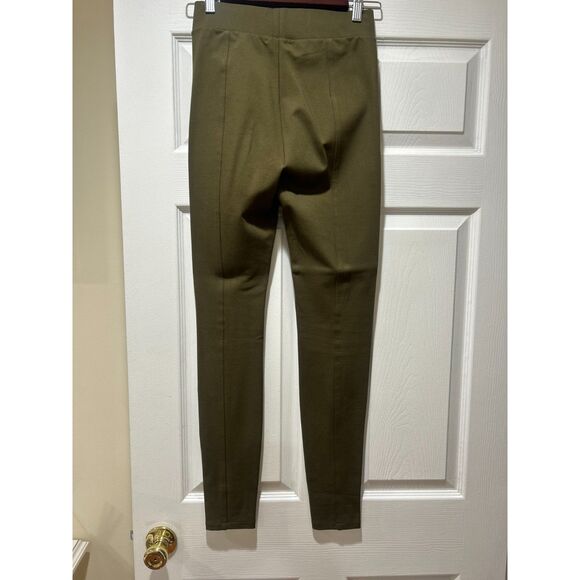 rag & bone High Waisted Slim Fit Pull On Pants Olive Green Small - Picture 5 of 7